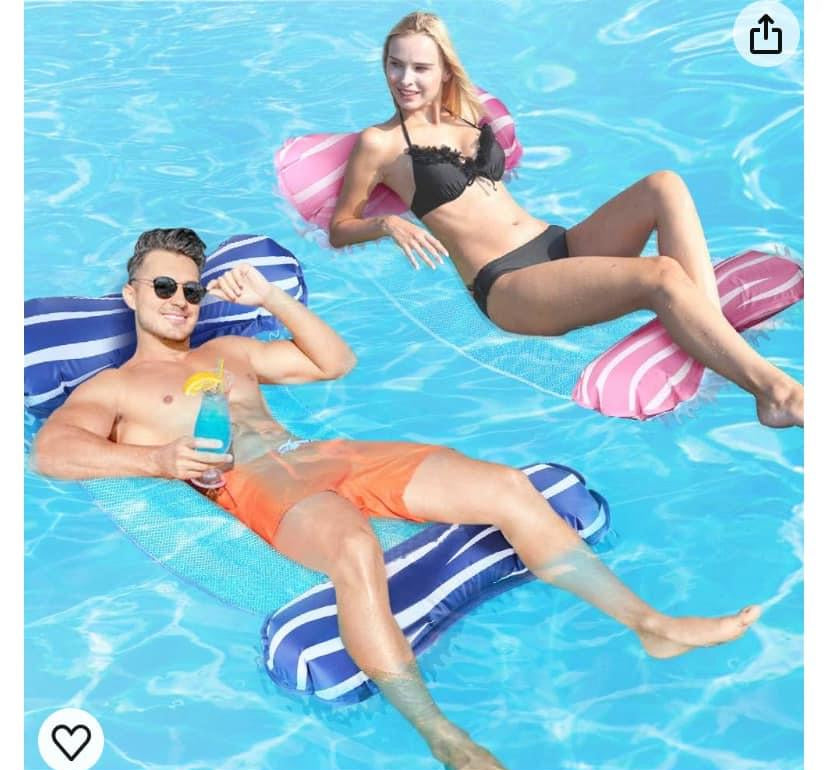 Twin pack pool floats