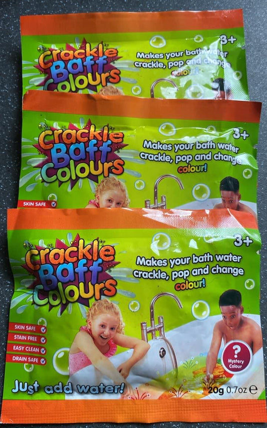 3 x Sachets Crackle Baff