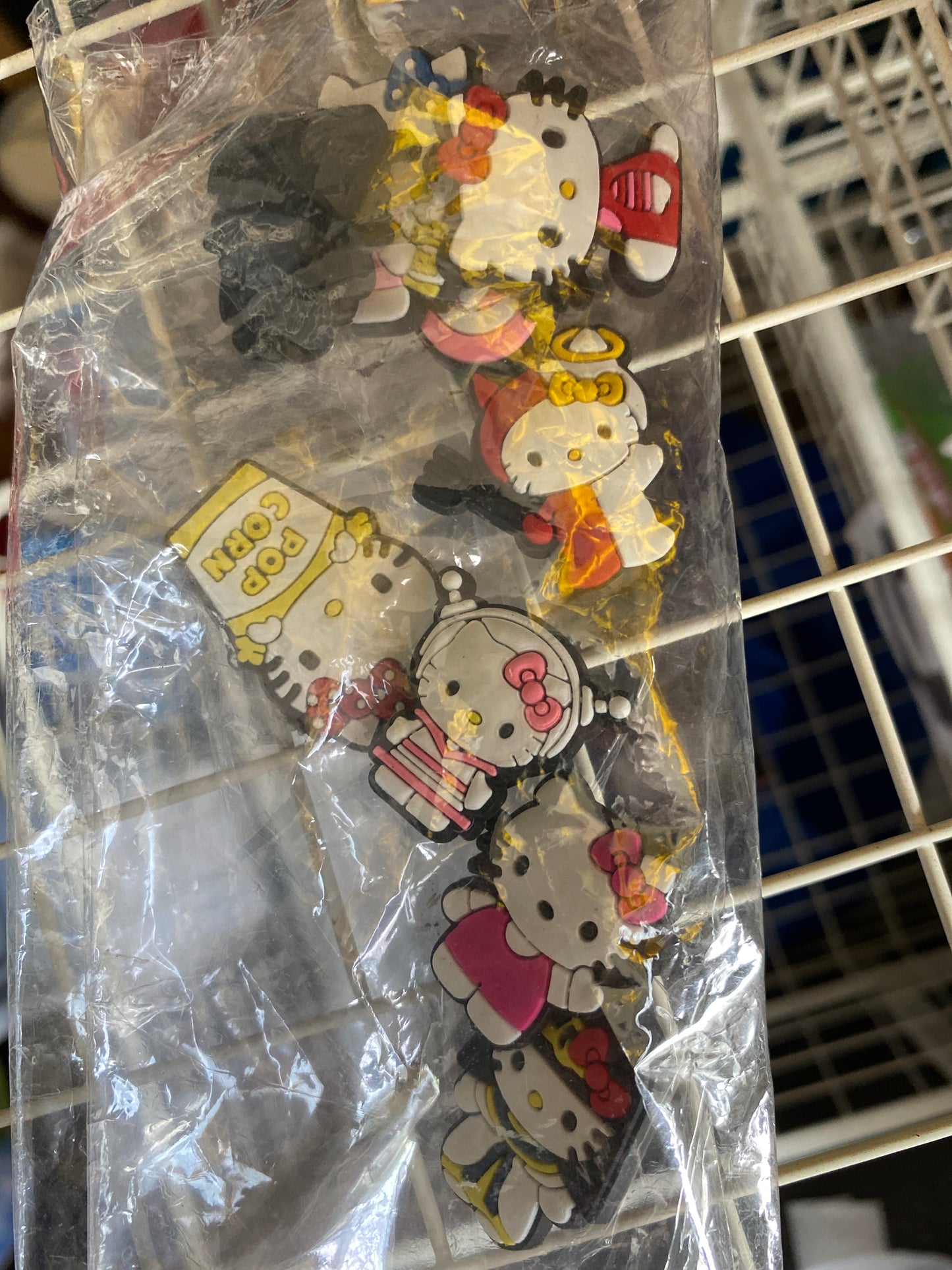 Hello kitty croc charms