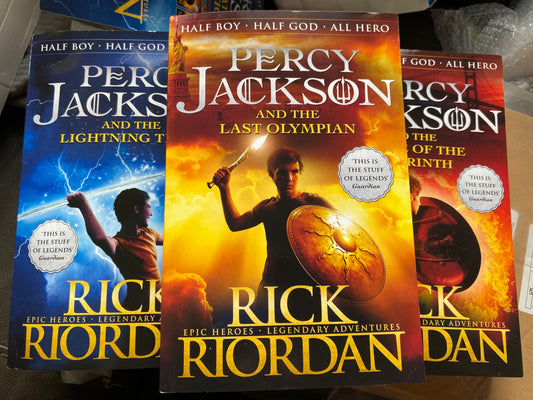 3 x Perry Jackson books