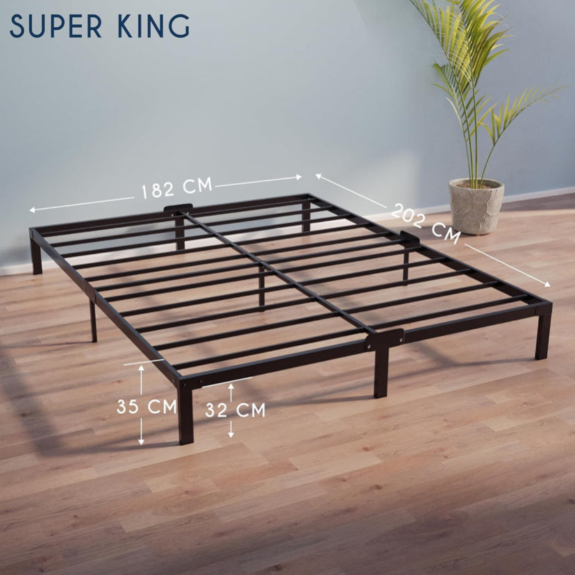 Super king metal bed frame , Boxed 180x200