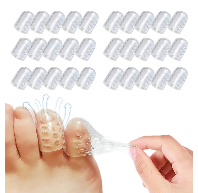 Individual silicone toe protectors approx 30