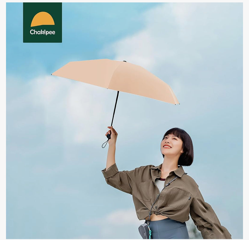 Chakipee Mini handbag /pocket size  Umbrella with 50+ UV Sun Protection Compact Design Perfect for Travel