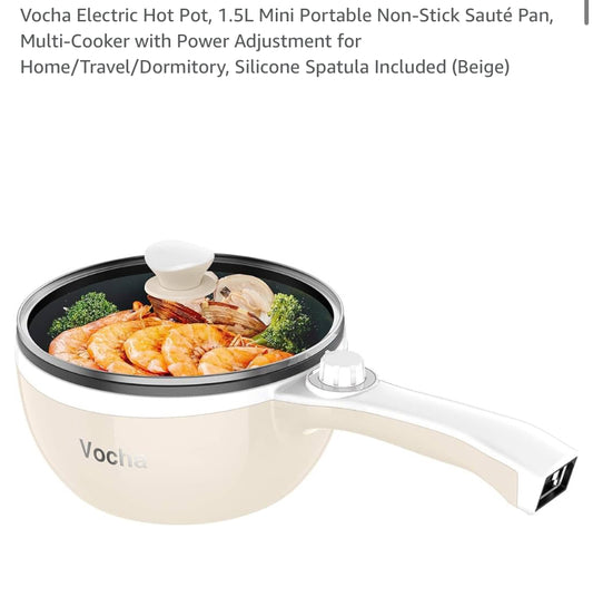 Vocha 1.5L Electric pan