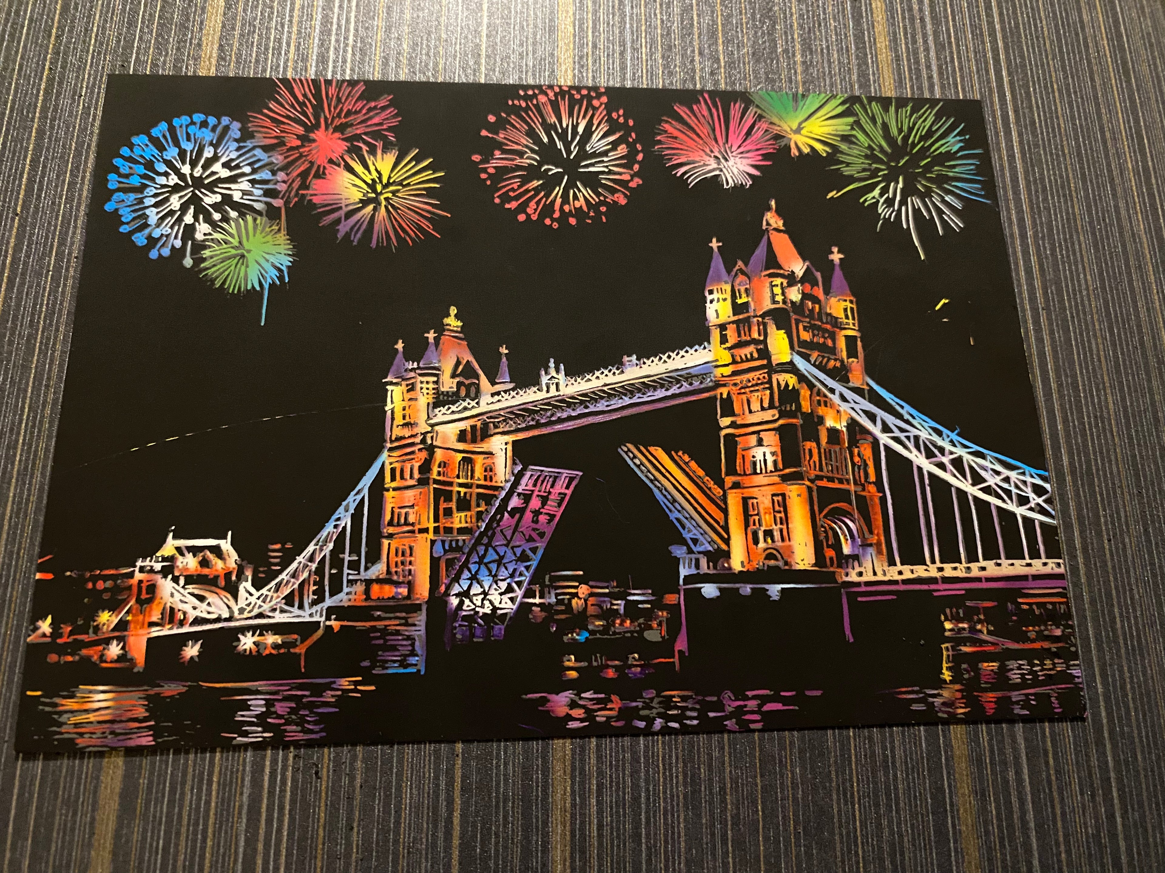 12 sheet scratch art kit with tools - 8 x A4 4 x A5 plus tools