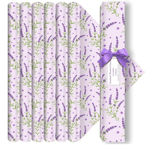 5 x Lavender scented drawer liners - box damaged