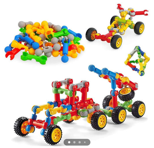 Steam skeleton building set - snap together machano