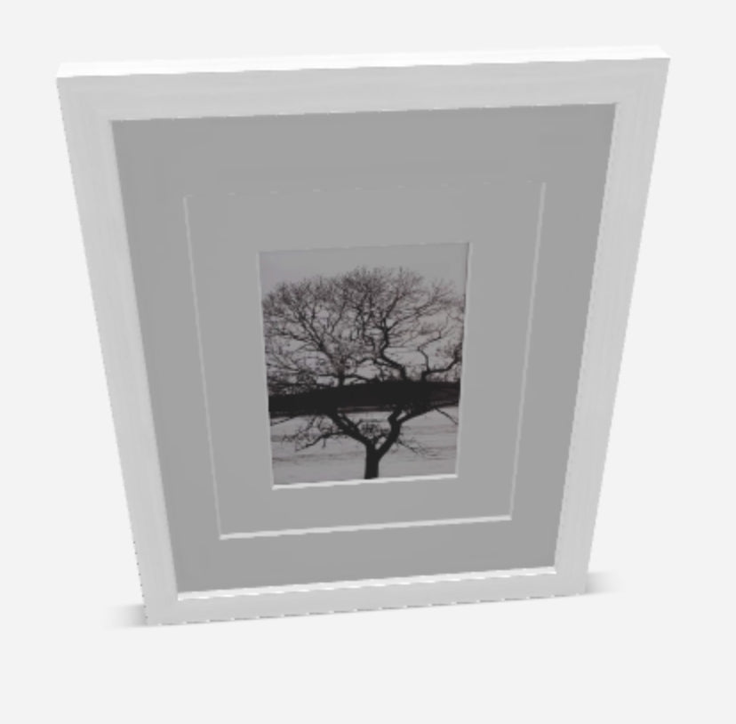 11”x14” solid wood photo frame RRP £14.99