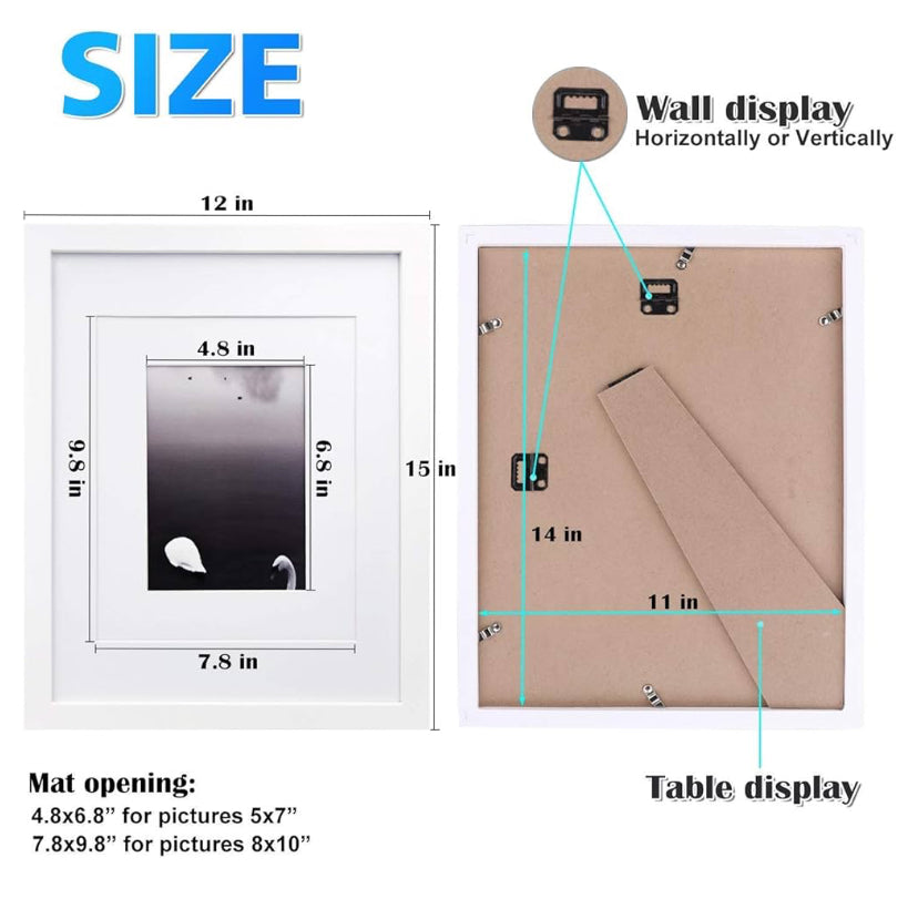 11”x14” solid wood photo frame RRP £14.99