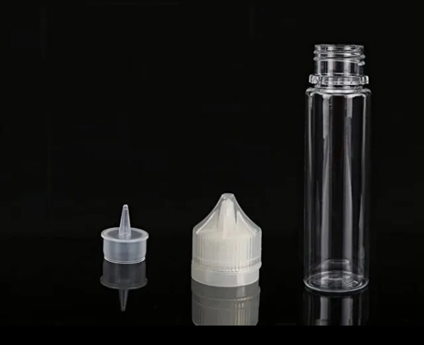 10 pack chubby gorilla empty vape bottles 60ml - also suitable for crafts