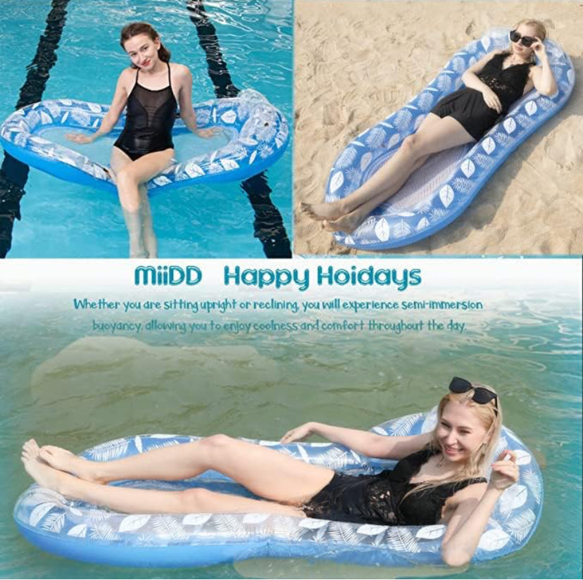 Adult size pool longer , lilo , beach bed