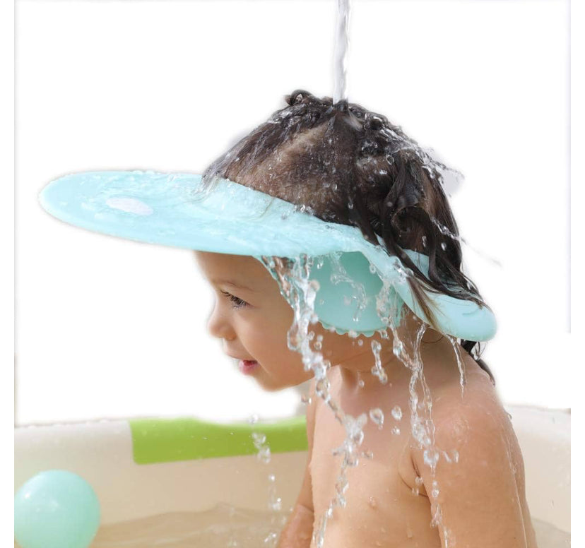 Hair washing face and ear protector - hippo design (KB)