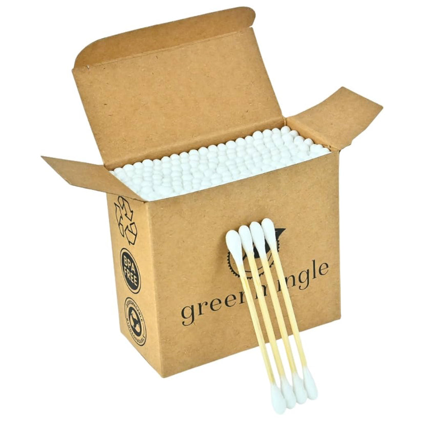 Eco friendly bamboo cotton buds