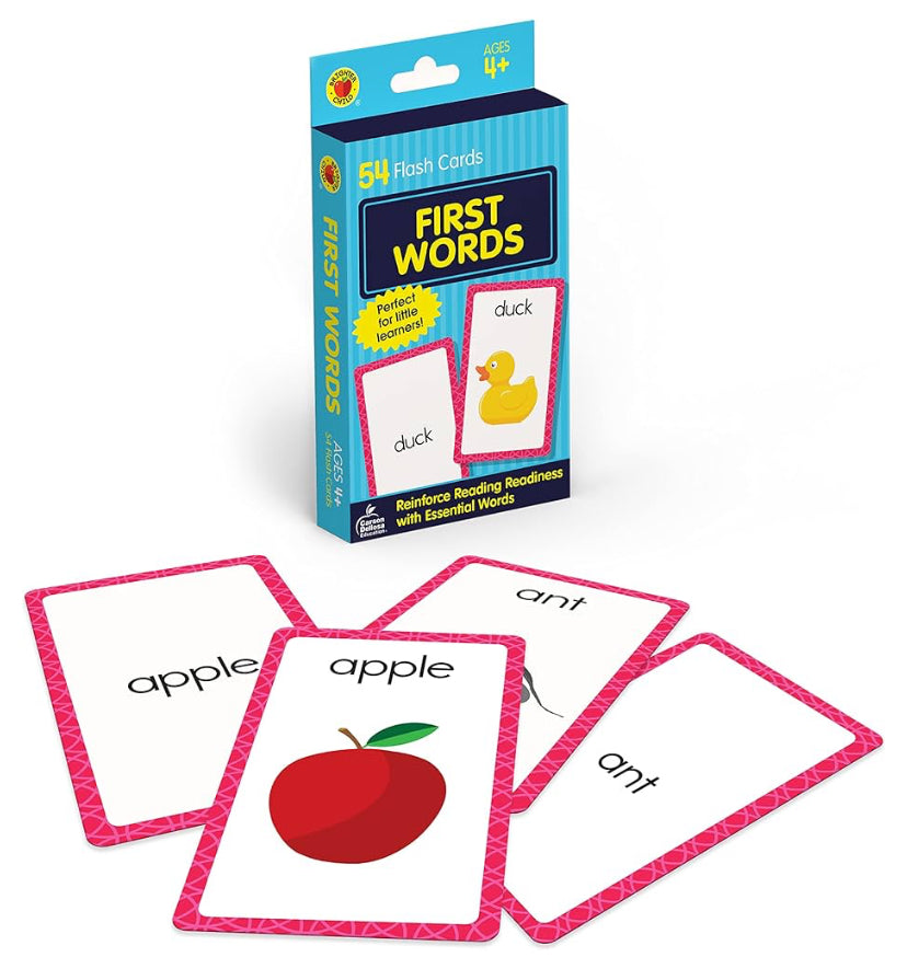 Carson Dellosa First Words Flash Cards for Toddlers 2-4 Years,