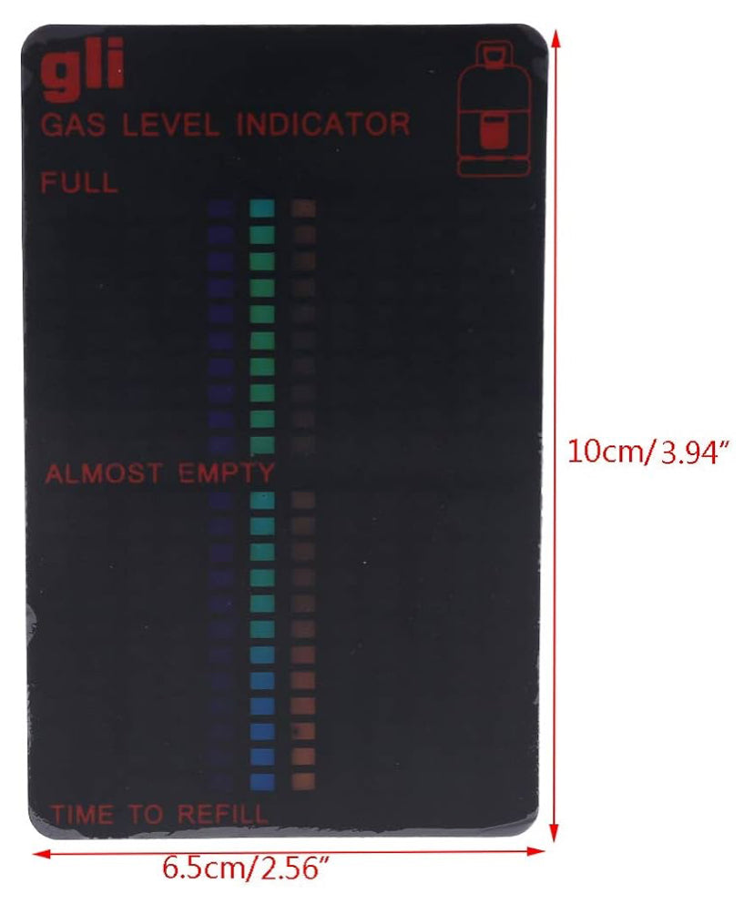 1 x Magnetic Gas bottle level monitor - some have tatty packaging