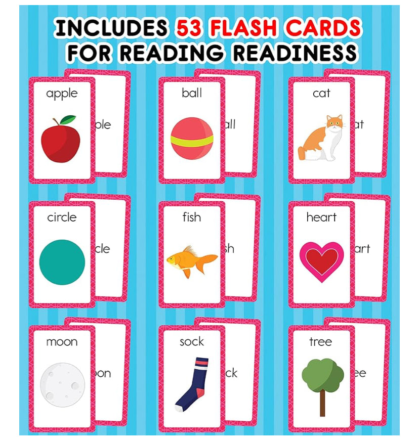 Carson Dellosa First Words Flash Cards for Toddlers 2-4 Years,