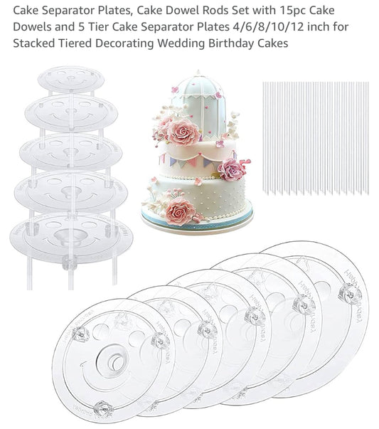 Cake tier kit