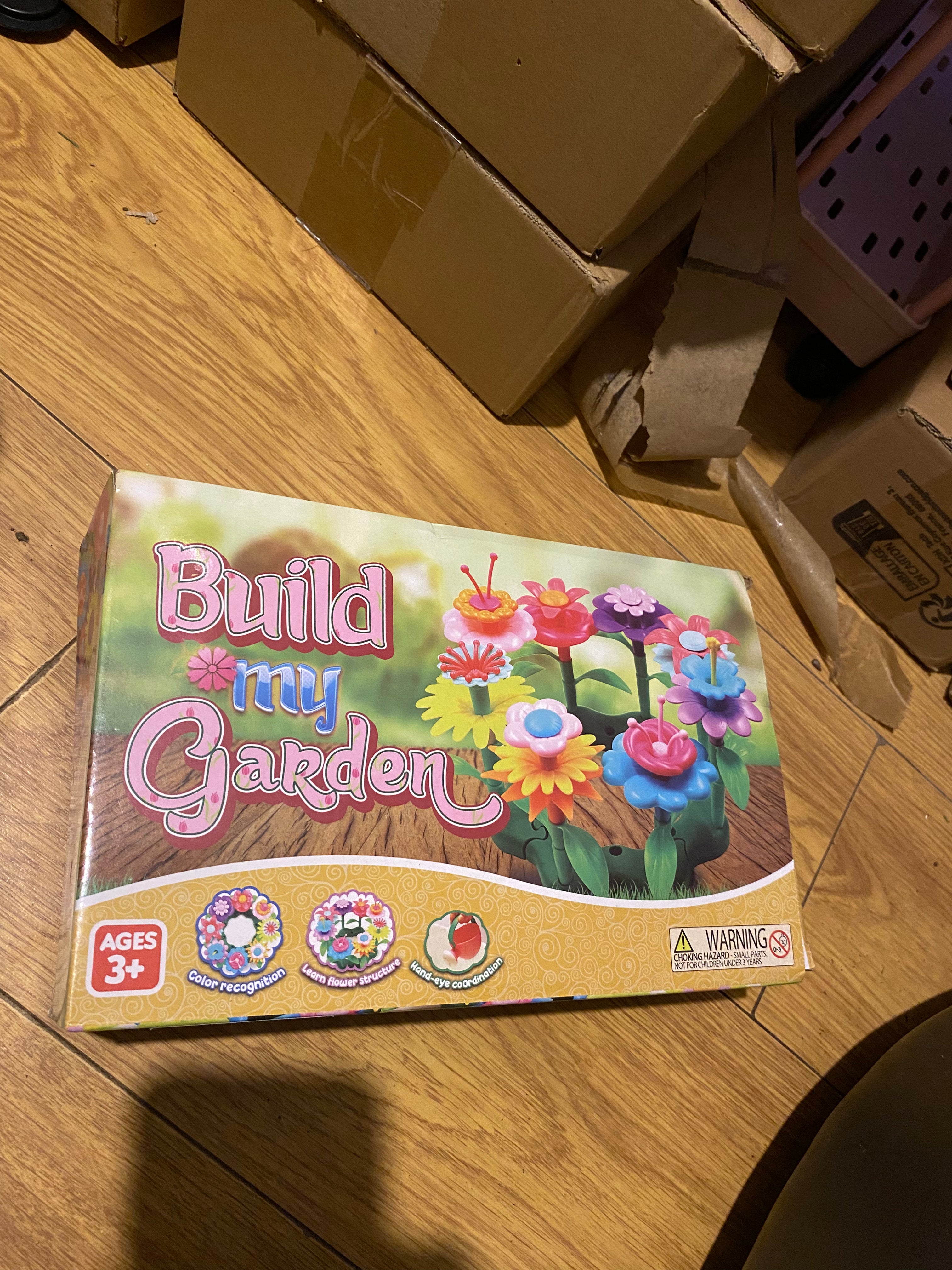 100 piece Build my garden Flower building set