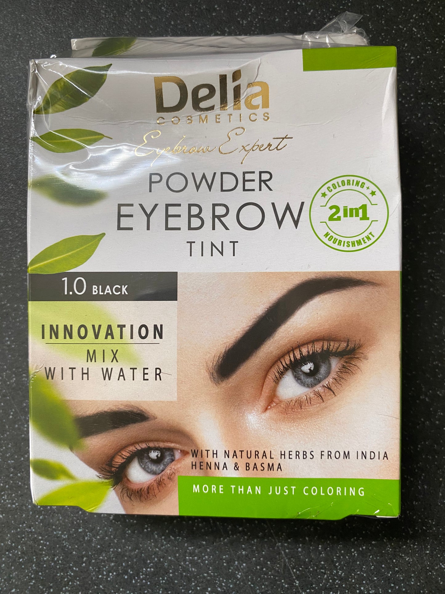 Powder eyebrow tint