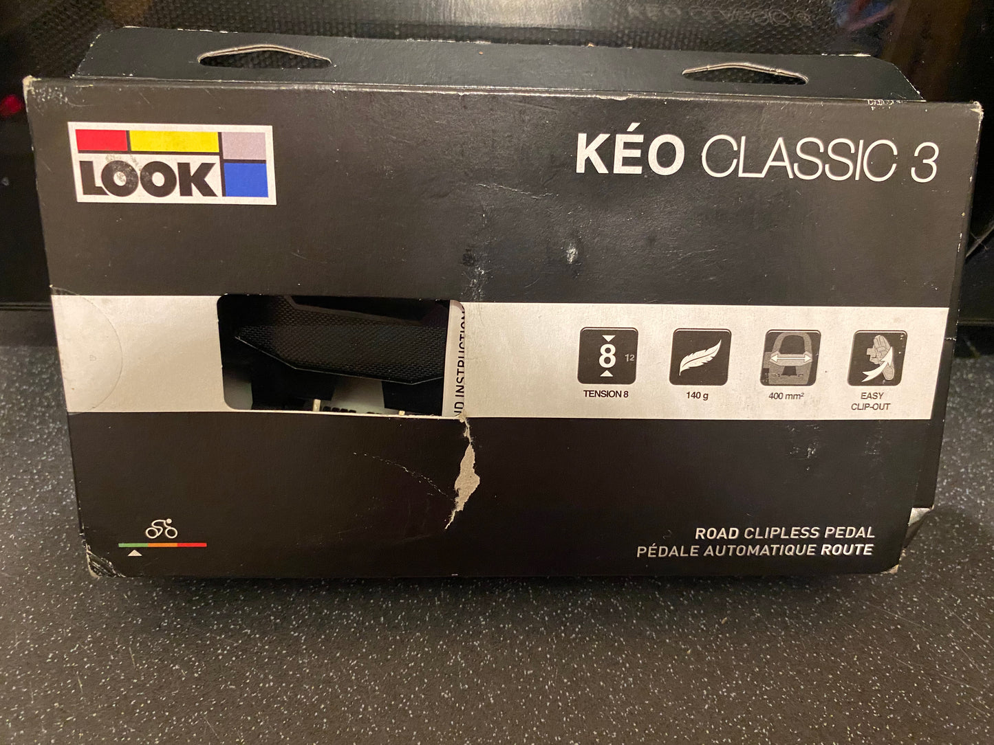 Look Keo classic 3 pedals RRP £34.99 (KB)