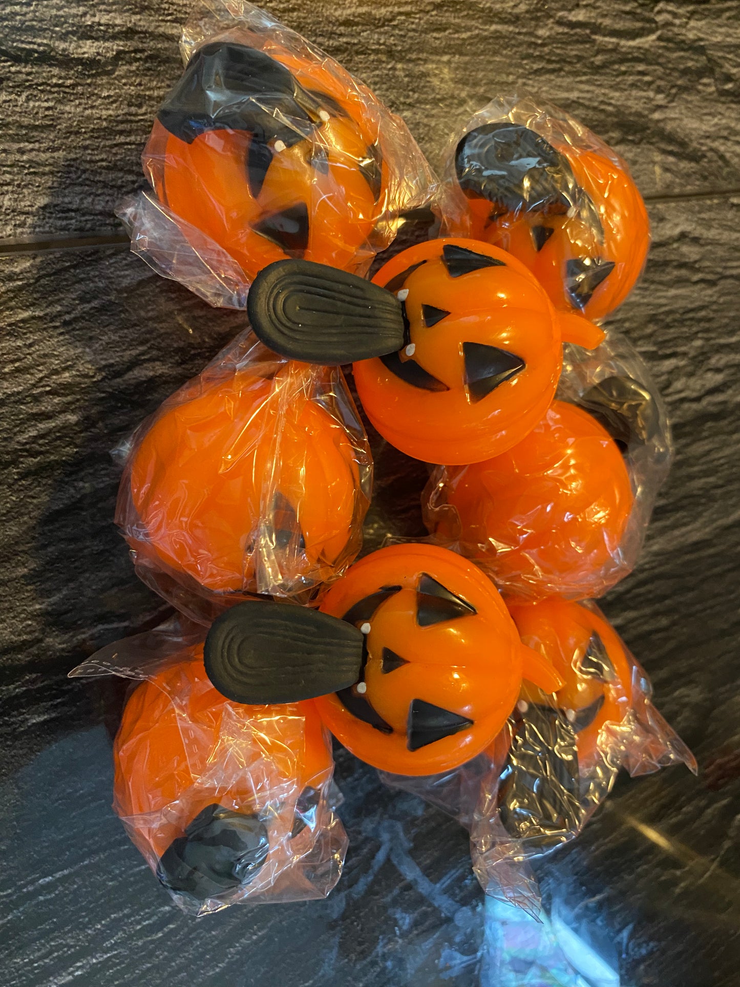 Light up Pumpkin toys - 3 for £1